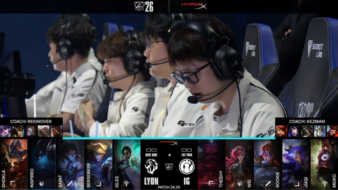 bw必威西汉姆联官方网站 IG vs LYON 手感火热 IG能否继续强势